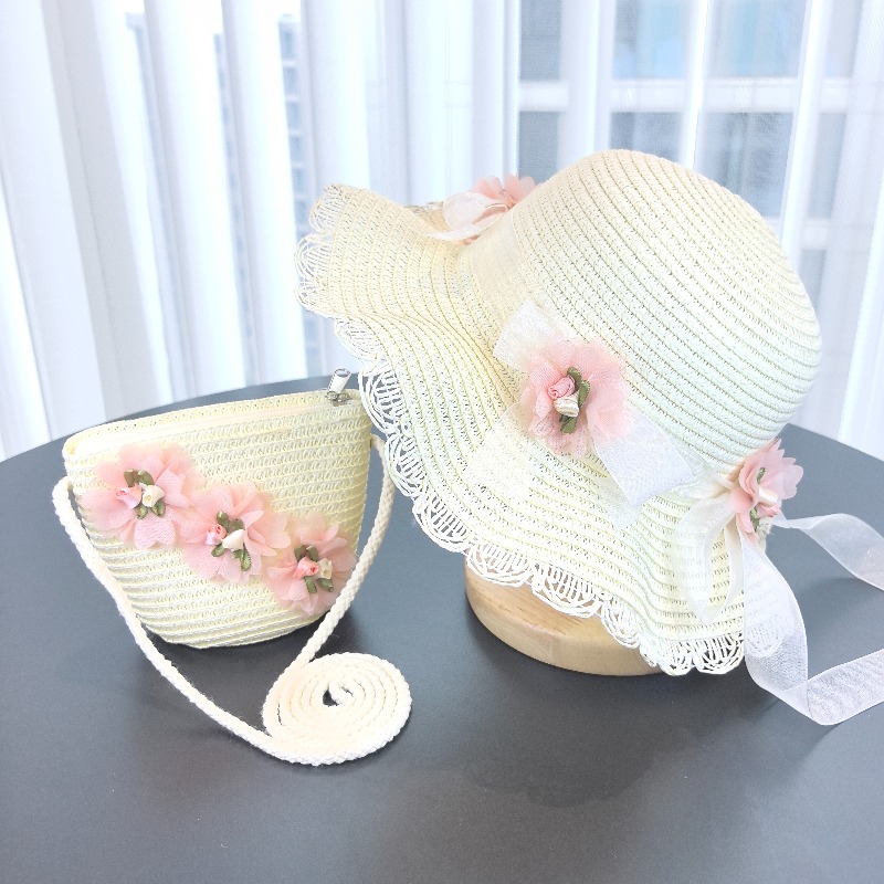 Cappello di paglia da bambina  - Bucket Hat Straw recensione e prezzo